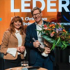Bodil Nordestgaard Ismiris og Niels B. Christiansen står ved siden af hinanden til Ledelsens Dag 2025