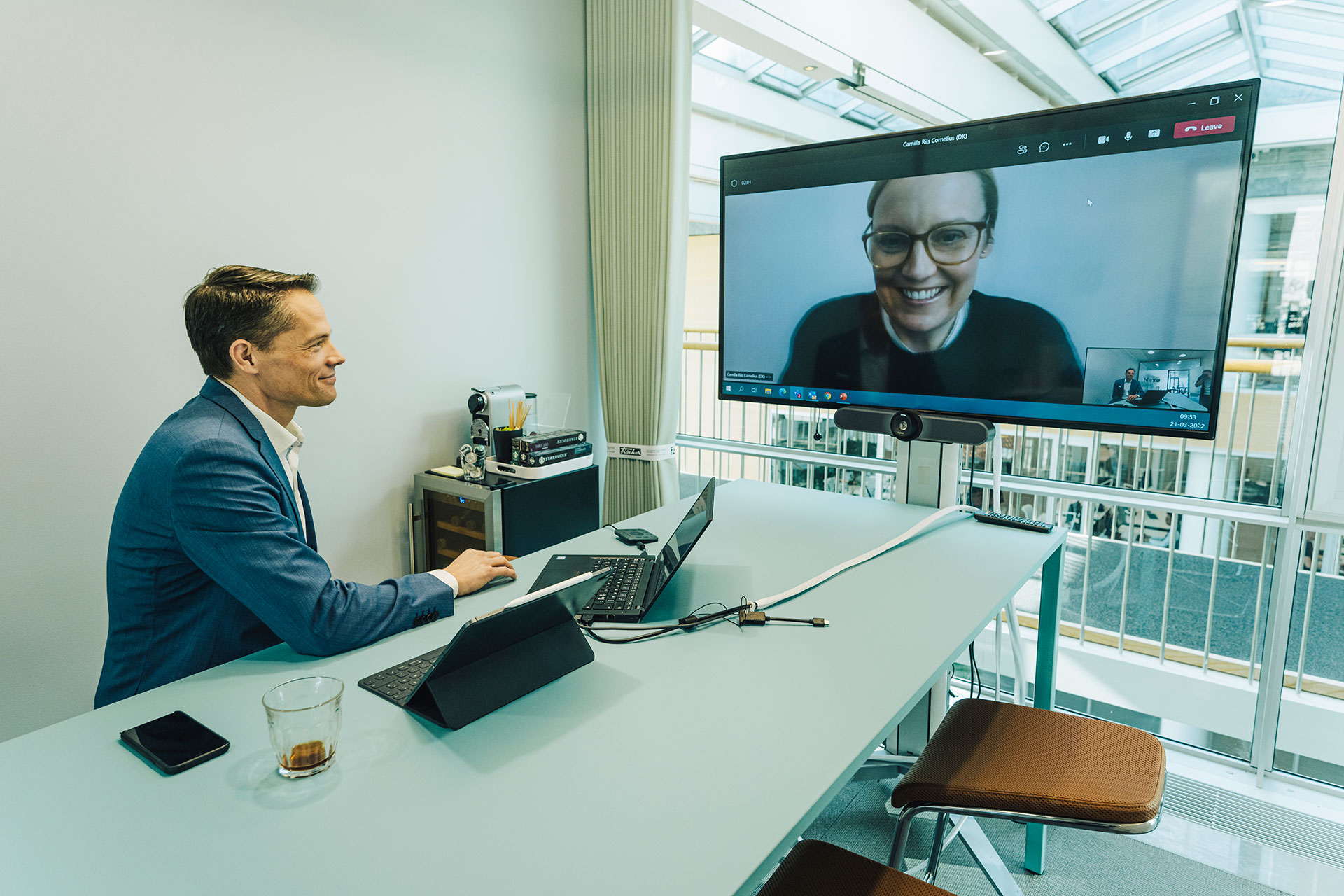 Christian Baltzer er CEO i Codan Danmark og dyrker hybrid ledelse.