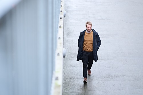 Christian Sophus Ehlers leder til dagligt frivillige 