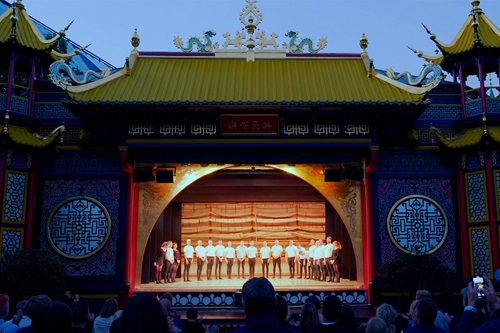 Pantomimeteatret i Tivoli under forestilling