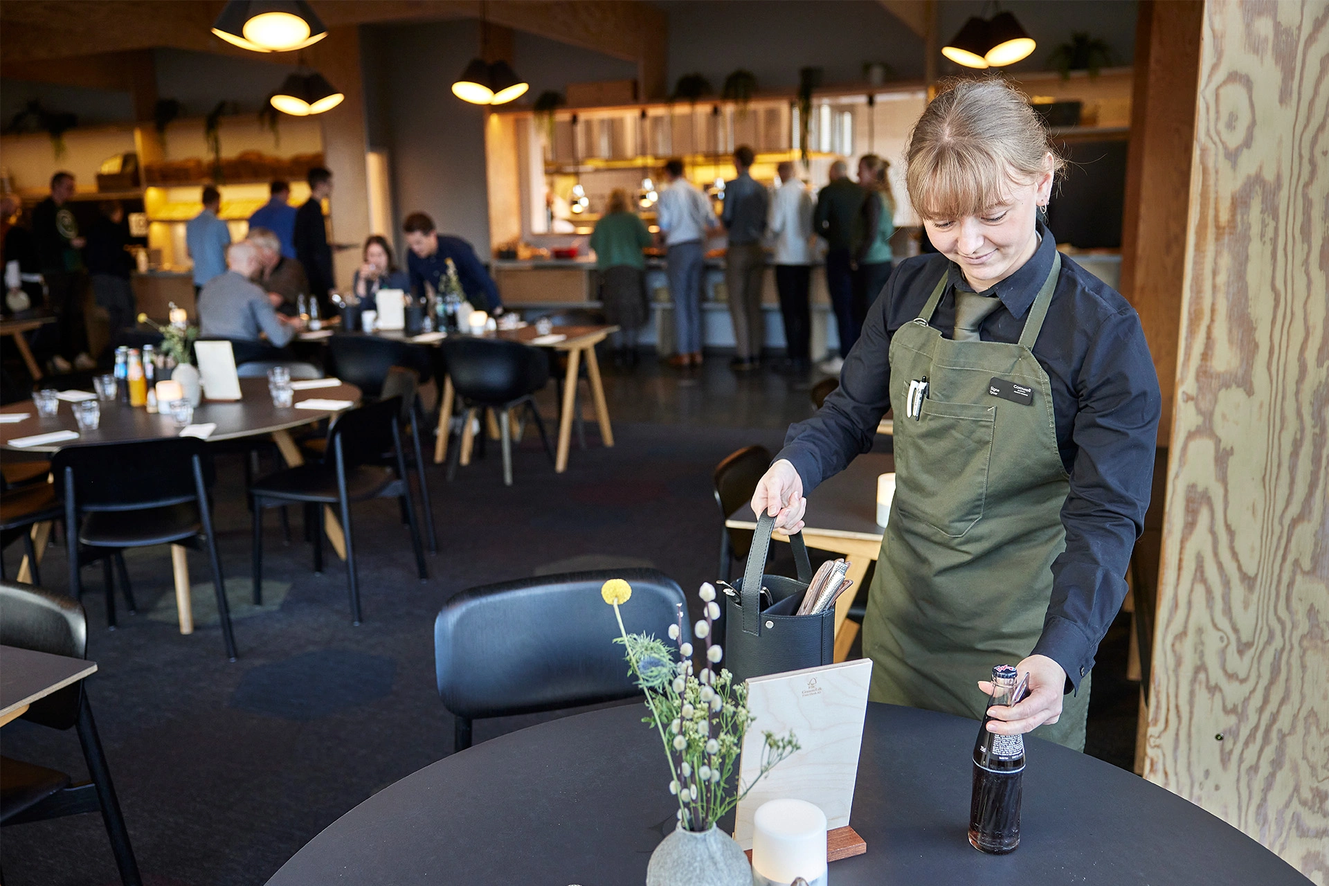 Medarbejdere på Comwell gør klar til gæster
