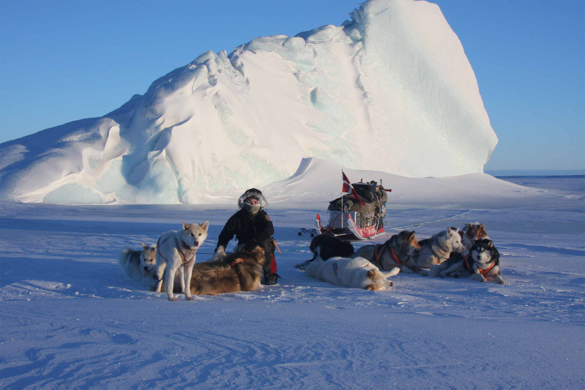 Slædehundepatruljen Sirius på indlandsisen