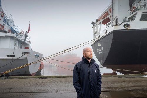 Henrik Carstensen er direktør på Grenaa Havn
