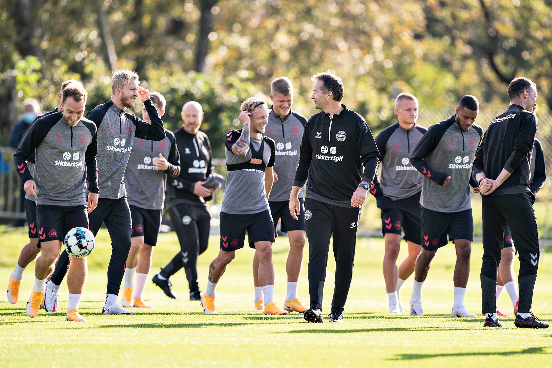 Kasper Hjulmand og landsholdet