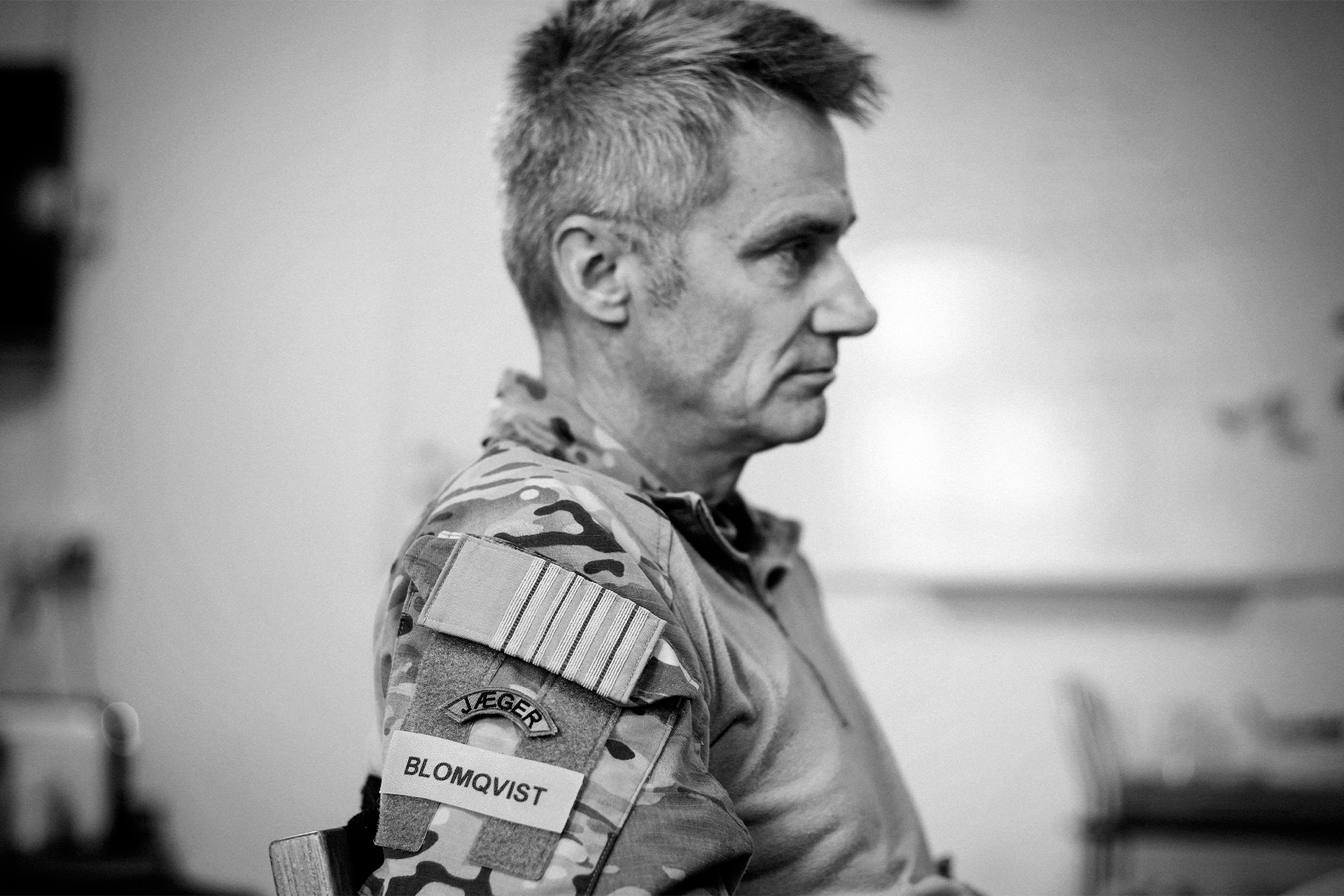 Jens Peter Blomqvist er Chef for Jægerkorpset