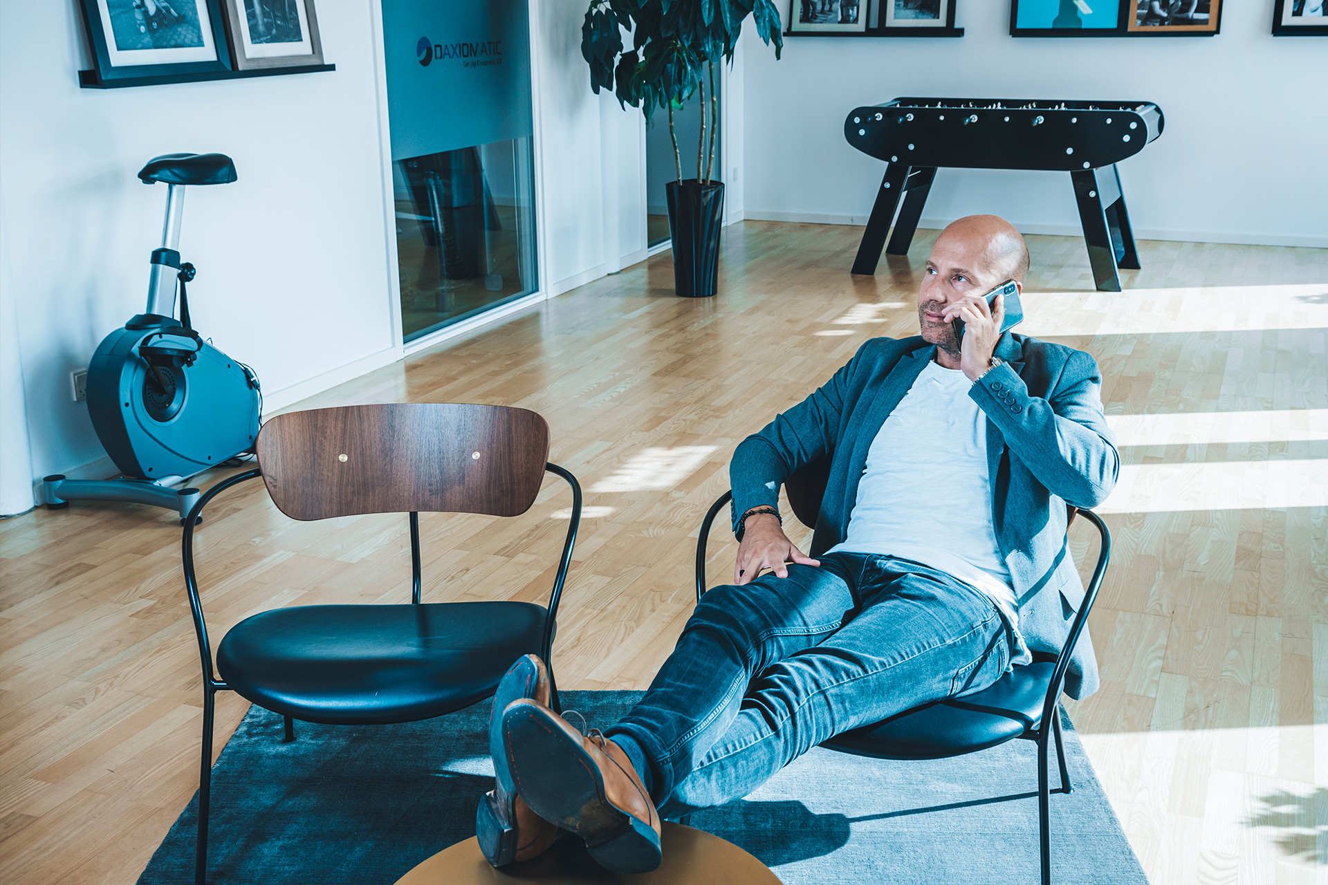 Jesper Refning er managing partner i Daxiomatic, hvor alle er deres egne chefer