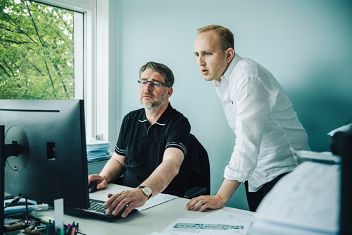 Jess Friberg-Larsen og Jeppe Nielsen