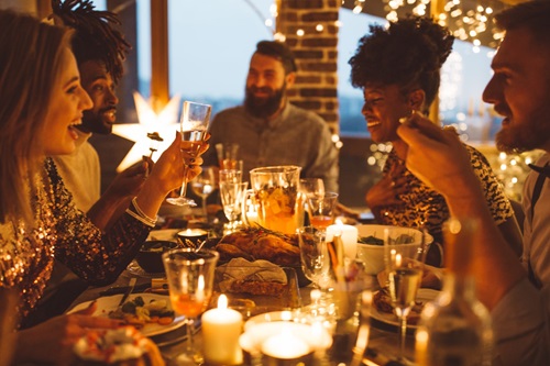 Et selskab til julefrokost