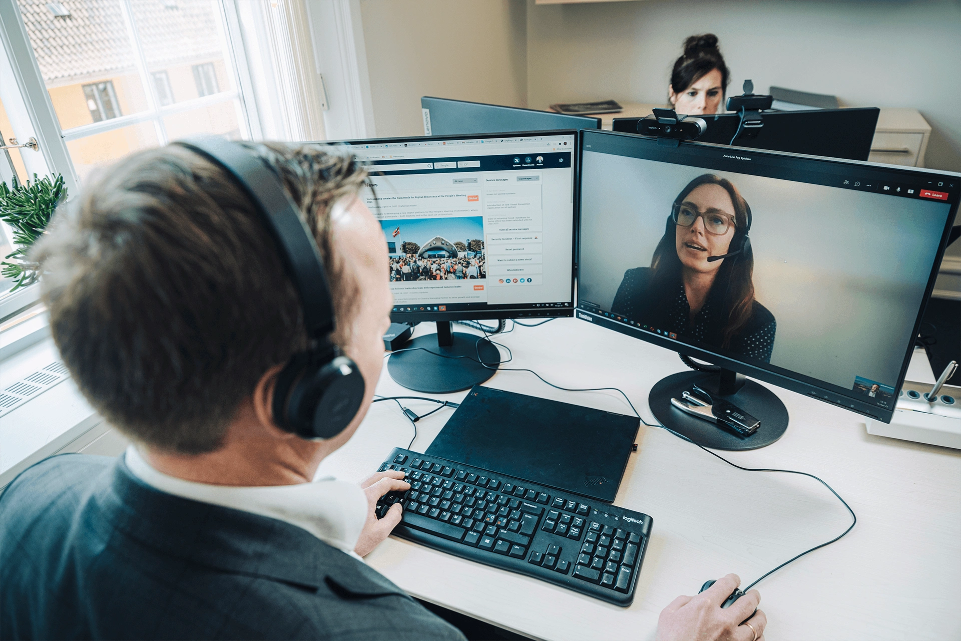 Lars Uslev Johannesen er HR direktør hos NetCompany