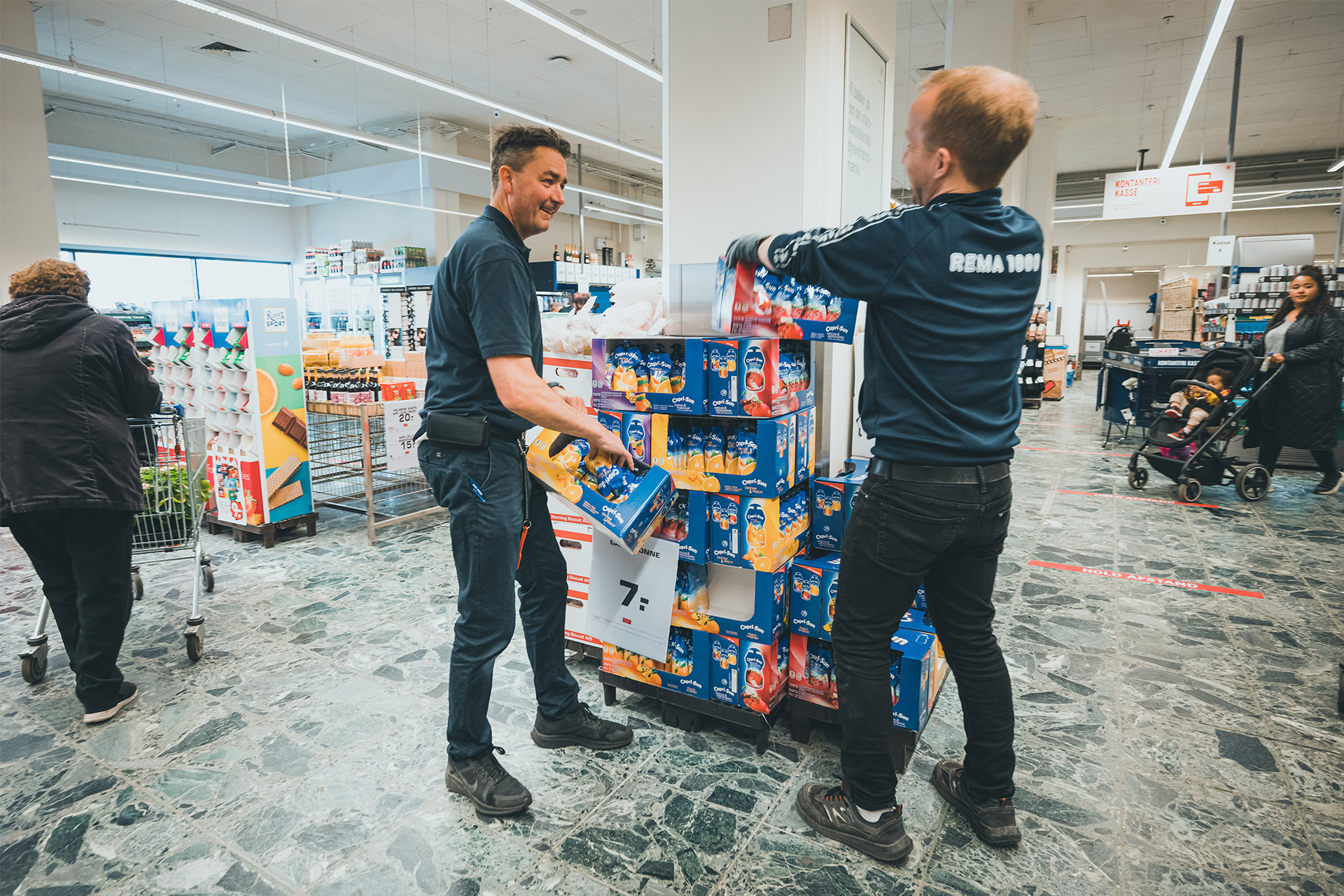 Max Skov Hansen og medarbejder Tobias Kofoed Vibtis