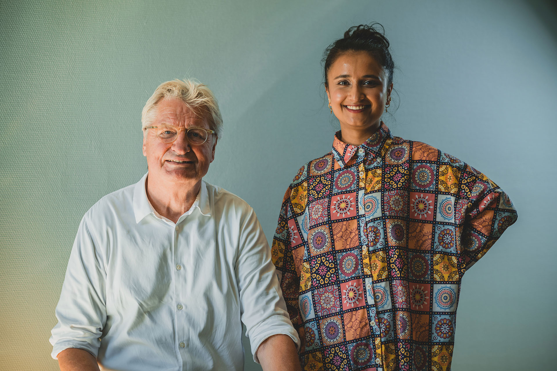 Allan Levann og Mina Akbari