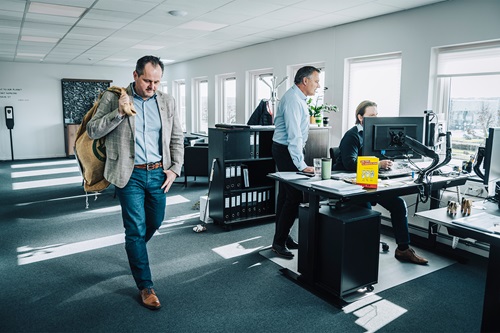 Michael Schiedel er direktør i FreeHand Coffee