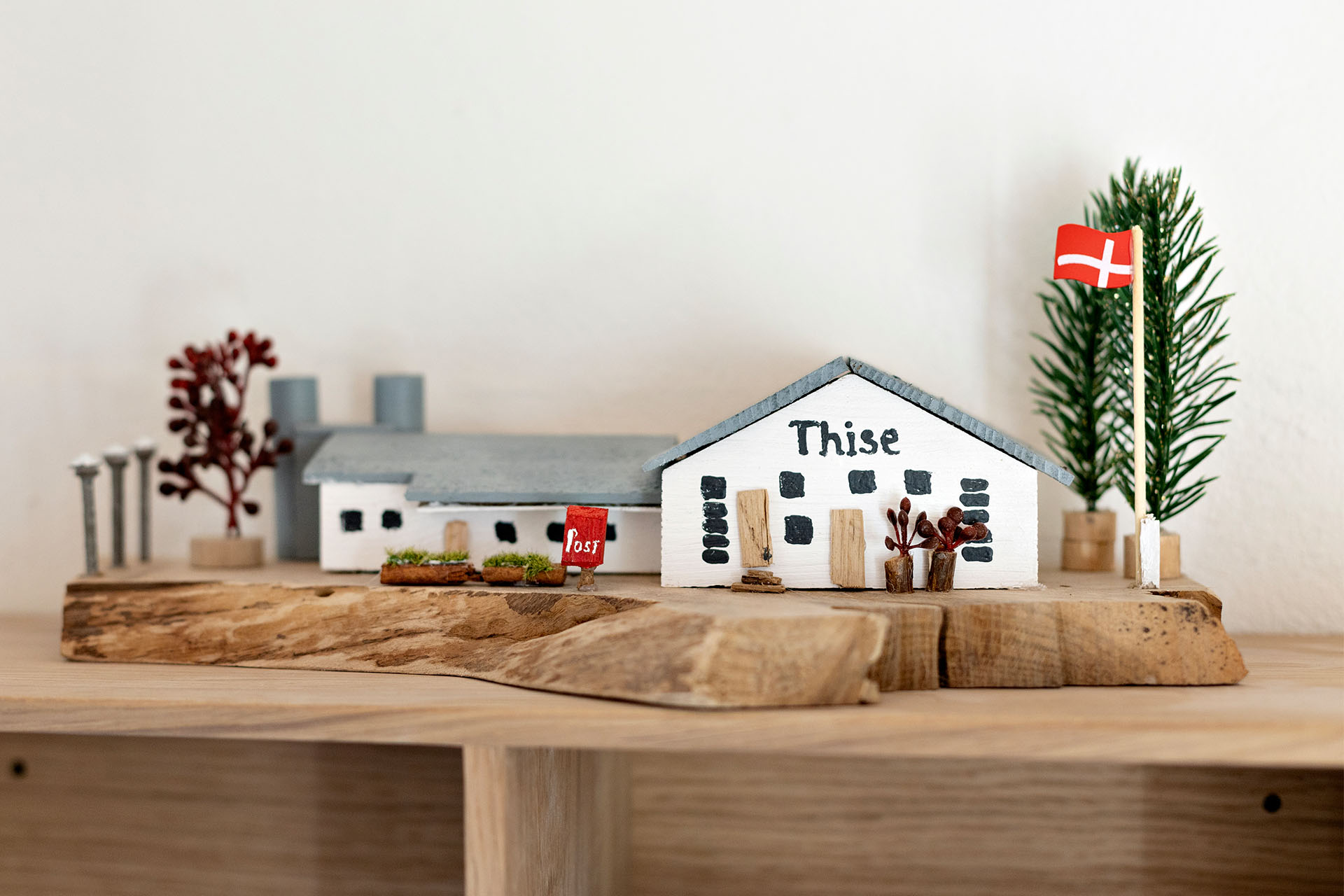 Miniature udstilling af Thise mejeriet