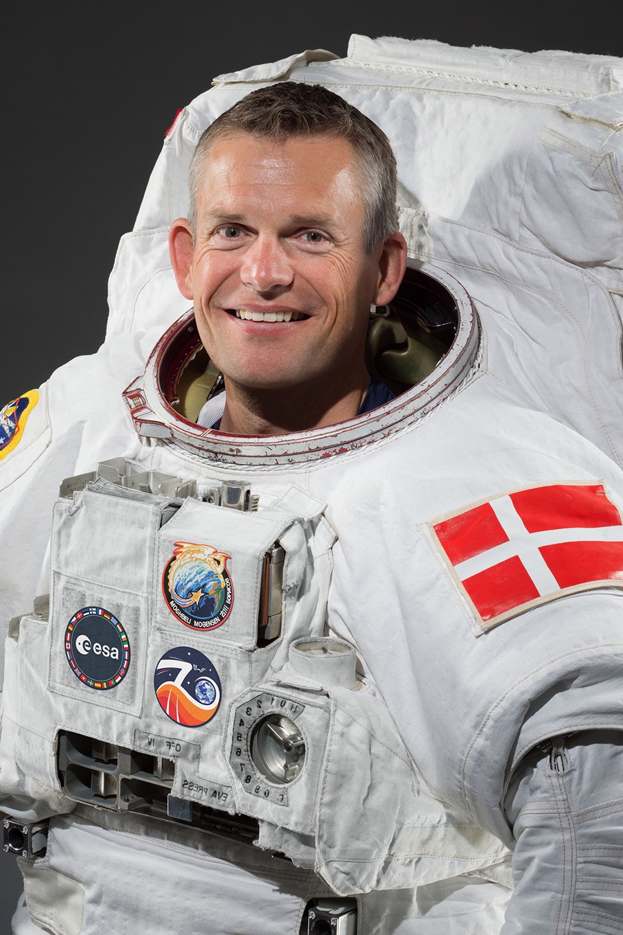 NASA portræt af Astronaut Andreas Mogensen