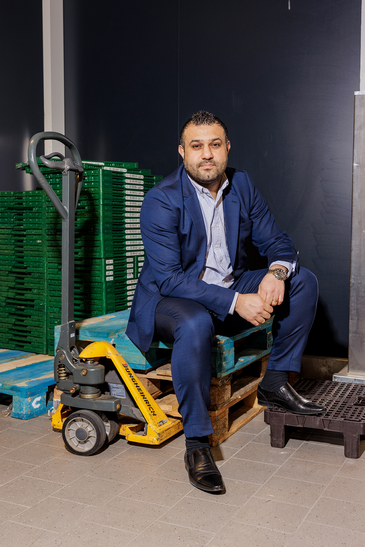 Braw Bakir er salgsdirektør for 525 Netto-butikker