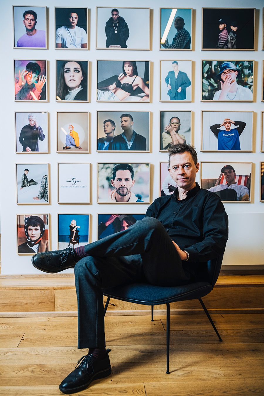 Casper Bengtson på Universals kontor