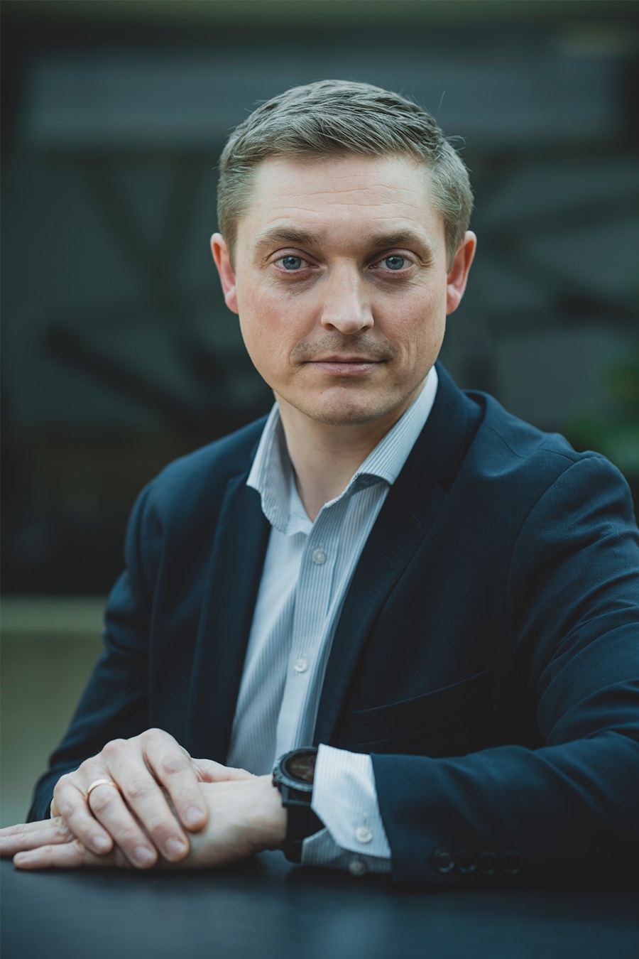 Portrætbillede af Frederik Nexøe Larsen