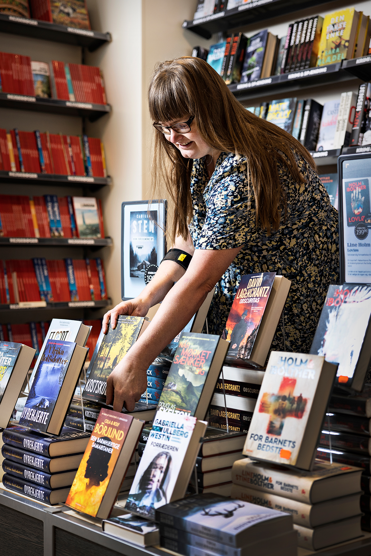 Jette Sønderbek er leder, og lider samtidig af depression