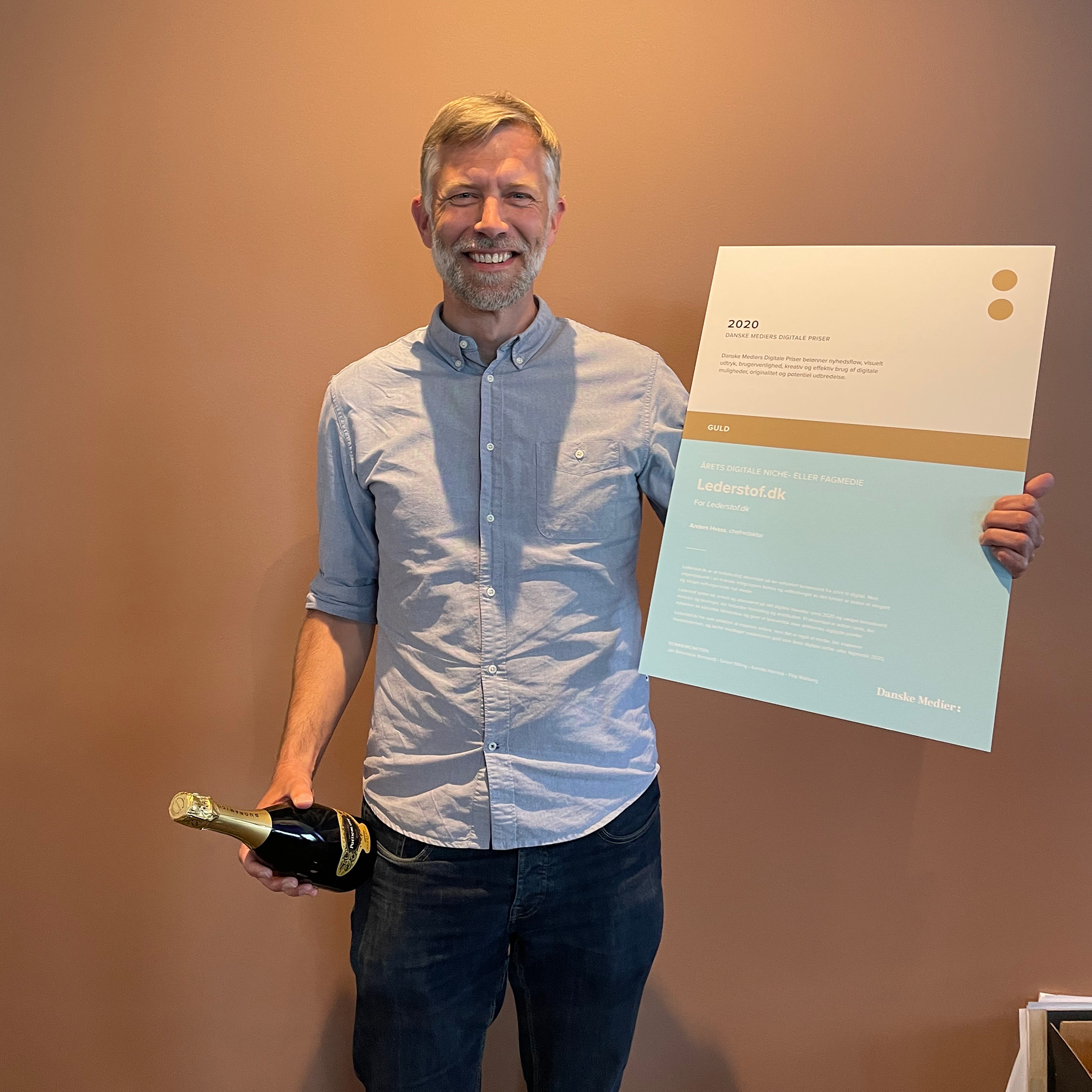 Anders Hvass til Danske Mediers Digitale Priser