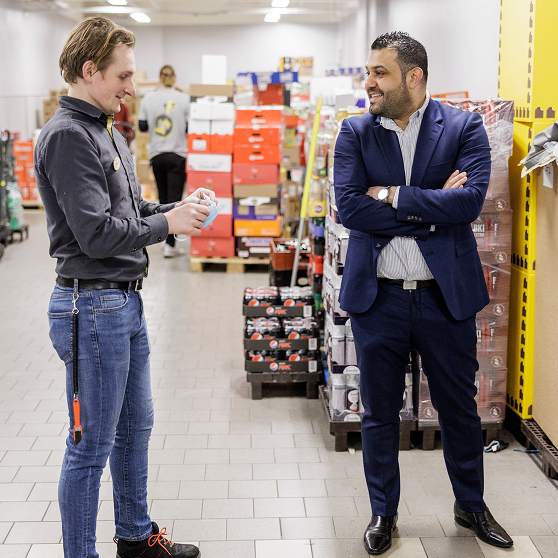 Braw Bakir er salgsdirektør for 525 Netto-butikker