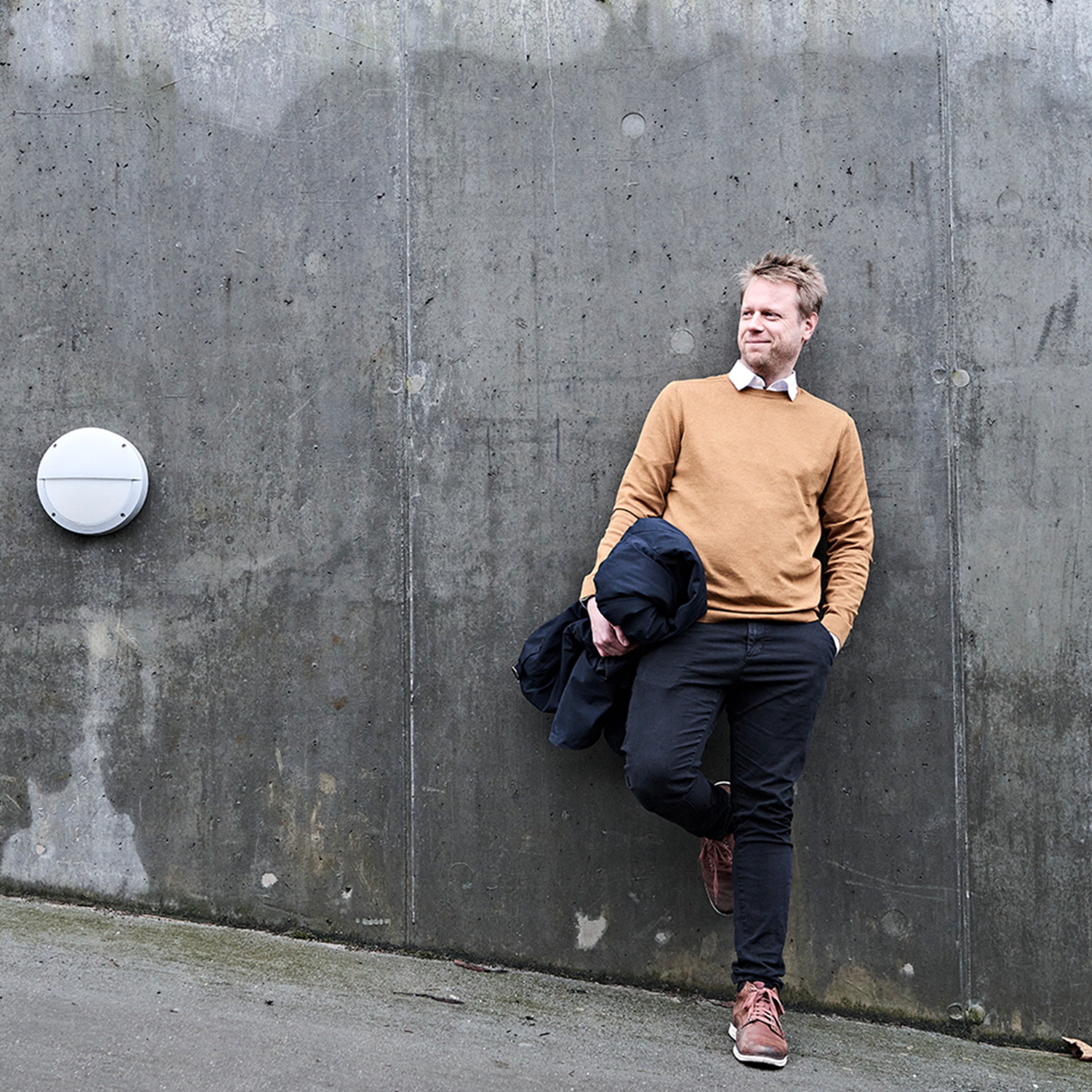 Christian Sophus Ehlers leder til dagligt frivillige