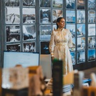 Sheela Søgaard går på kontoret