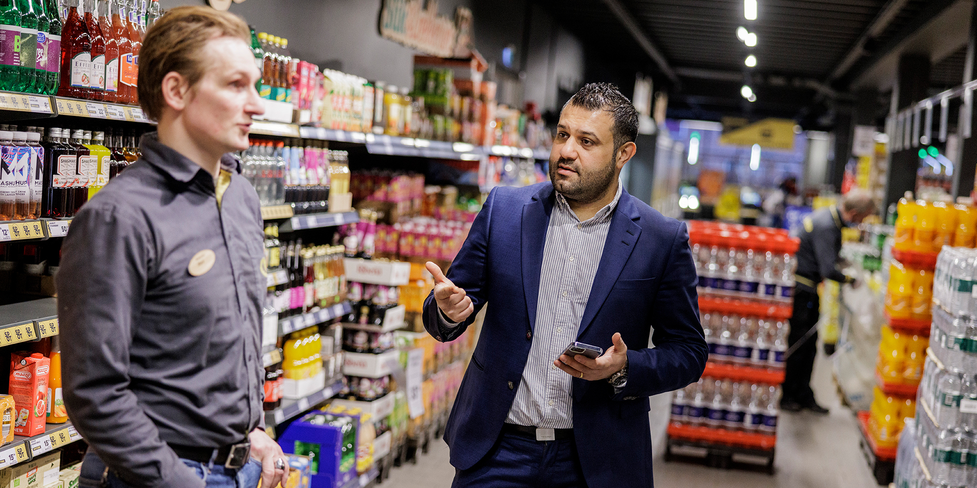 Braw Bakir er salgsdirektør for 525 Netto-butikker
