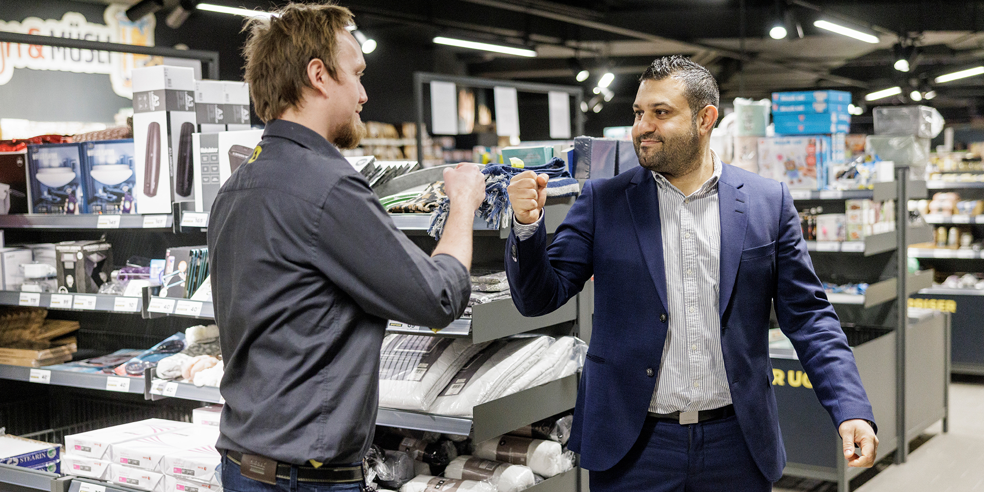 Braw Bakir er salgsdirektør for 525 Netto-butikker