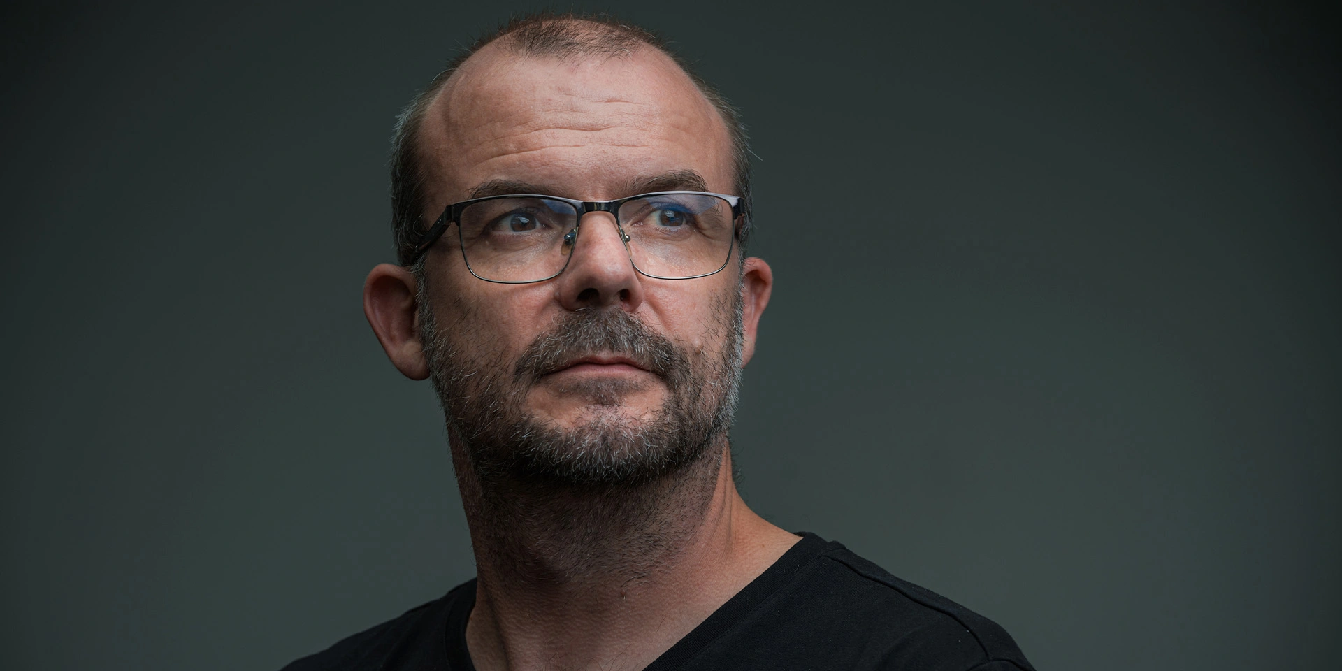 Brian Kornum kigger frem