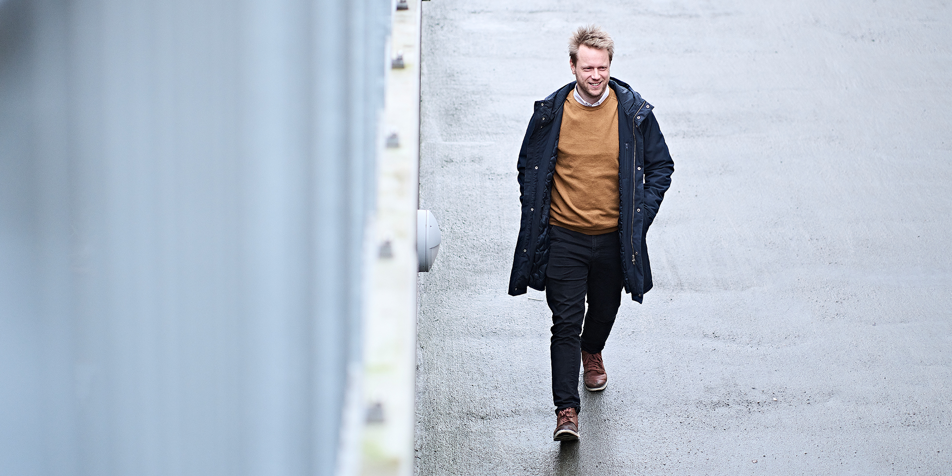 Christian Sophus Ehlers leder til dagligt frivillige 