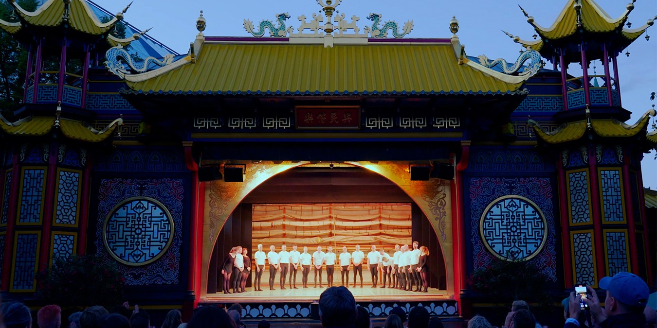 Pantomimeteatret i Tivoli under forestilling