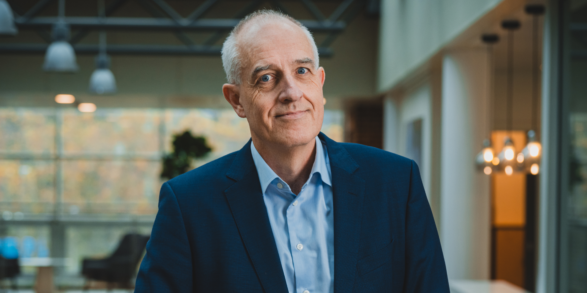 Jens Højgaard Christoffersen smiler