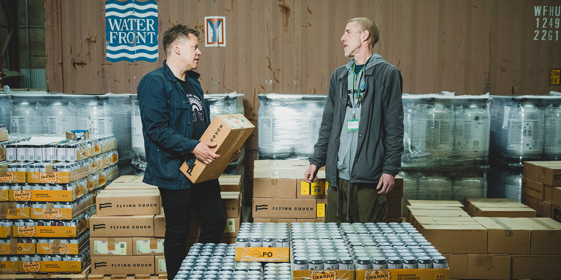 Lars Carlsen og Jimmy Holtze Steen