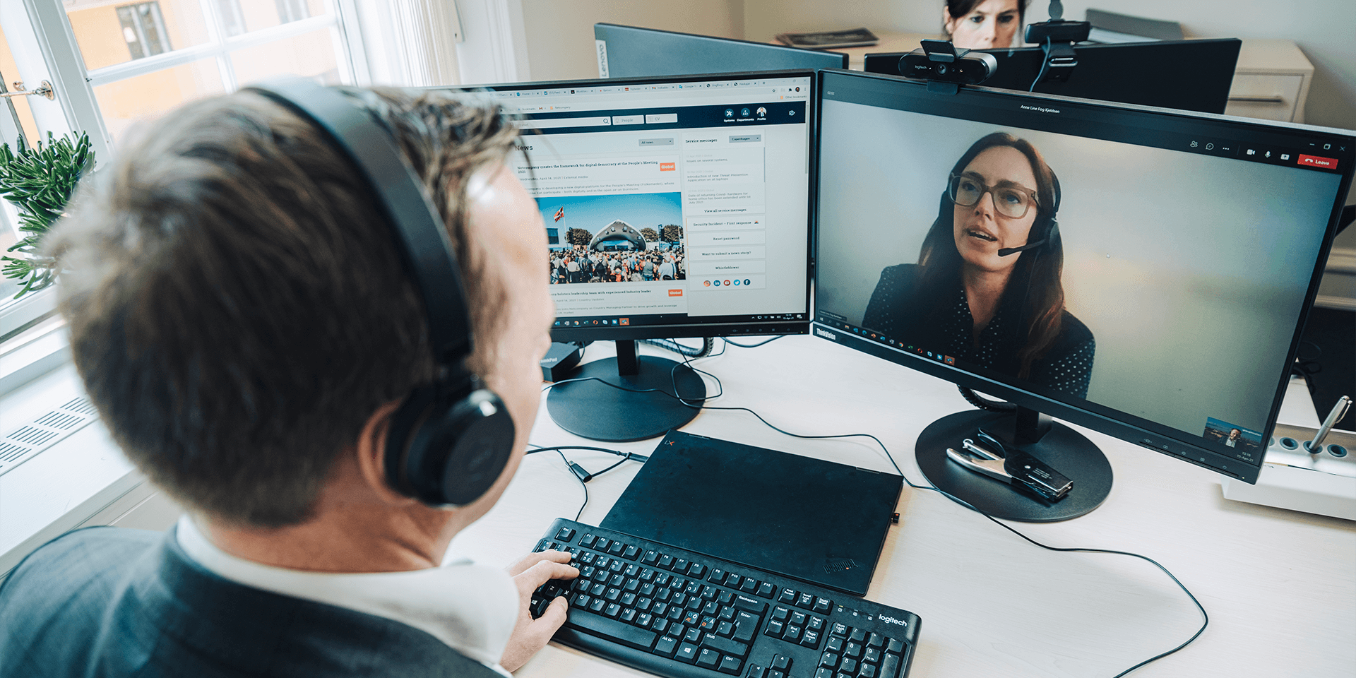 Lars Uslev Johannesen er HR direktør hos NetCompany