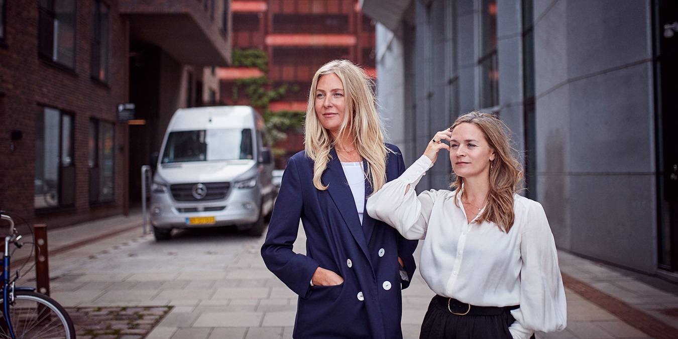 Louise Dinesen og Vibeke Lunding-Gregersen