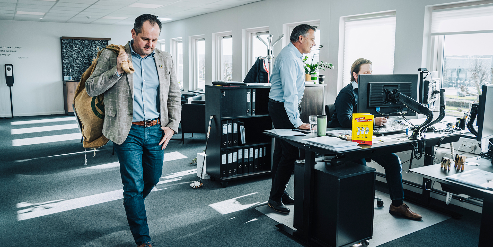 Michael Schiedel er direktør i FreeHand Coffee