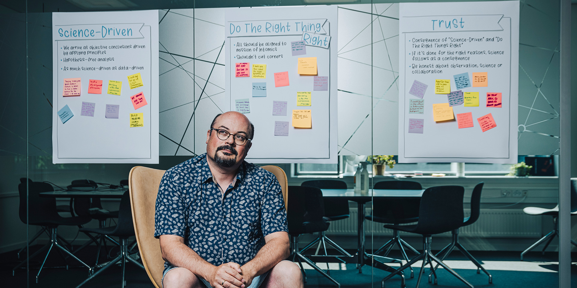 Rasmus Wernersson har prøvet at gå ned med stress som leder
