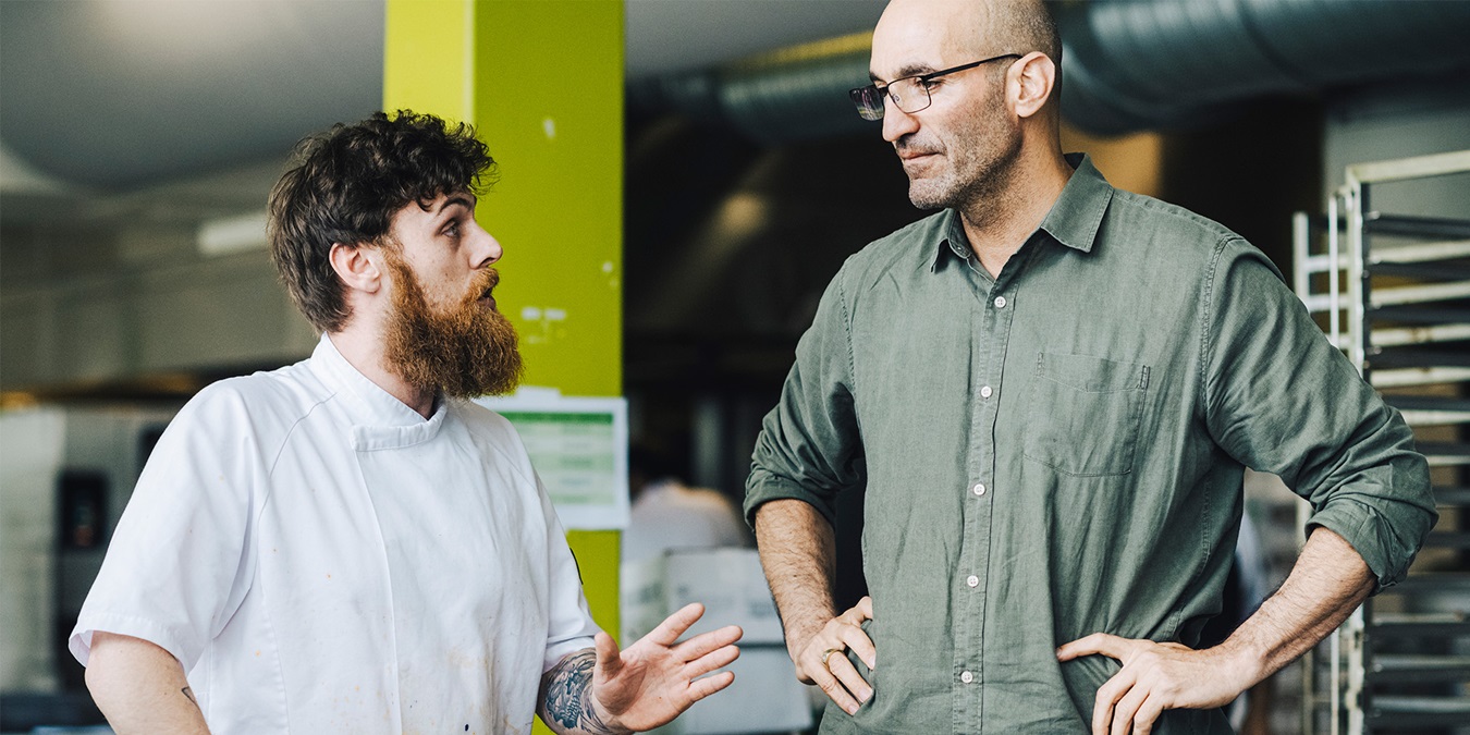 Ronny Saul og kok Martin Eriksen