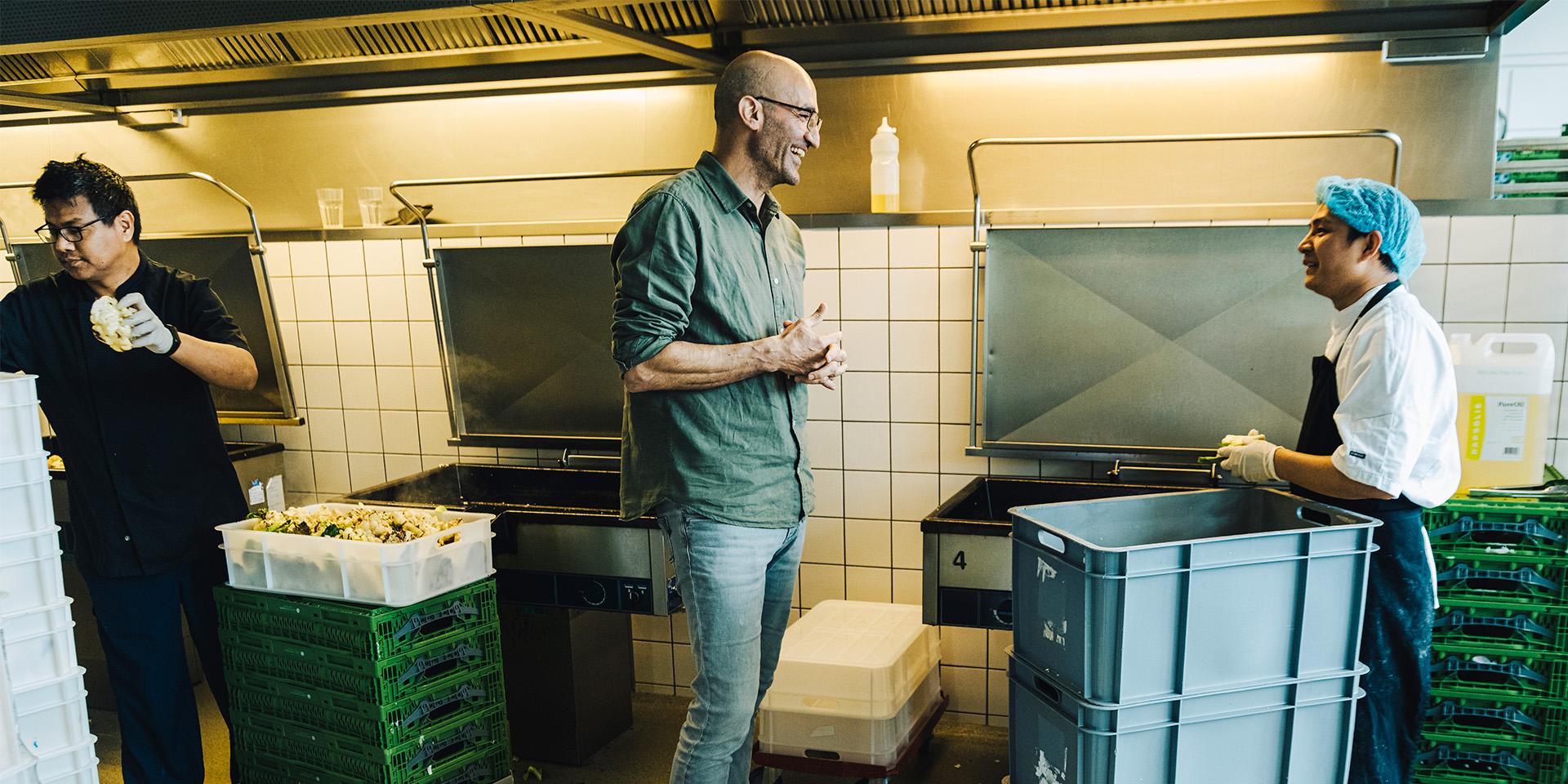 Ronny Saul og medarbejder Niraj