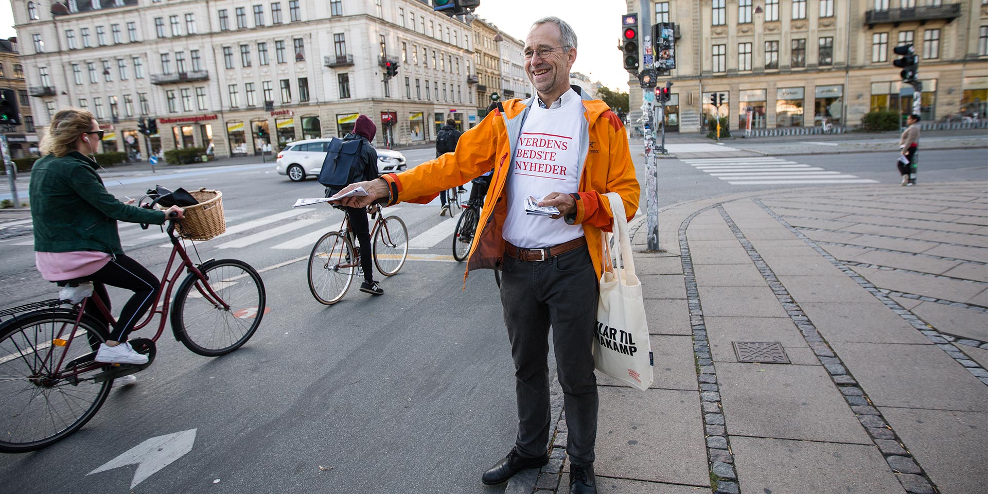 Thomas Ravn-Pedersen er CEO for Verdens Bedste Nyheder og var en af hovedtalerne til Ledernes konference Bæredygtig Ledelse