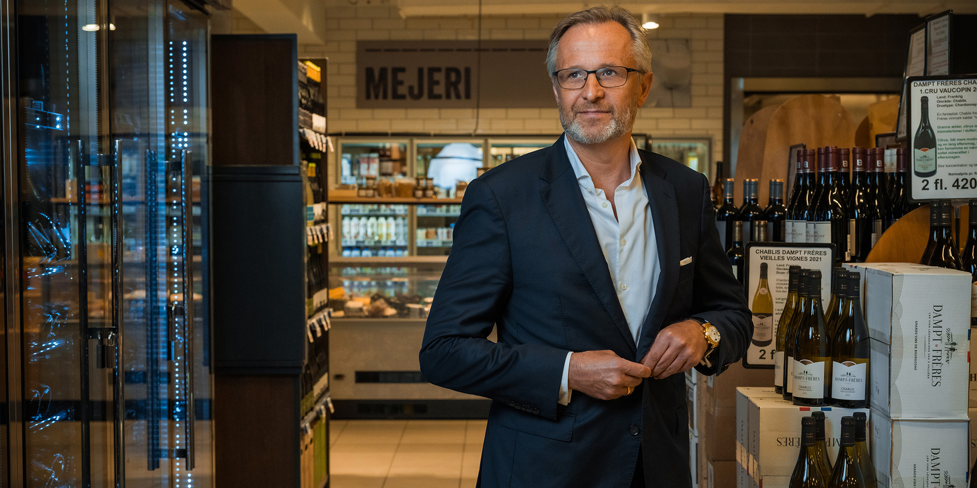 Tomas Pietrangeli er topchef i Dagrofa, der blandt andet driver dagligvarekæder som Meny, Spar og Min Købmand